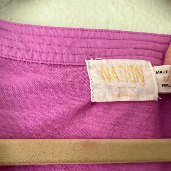 NATION LTD Constance V Neck Top - Picture 3 of 5